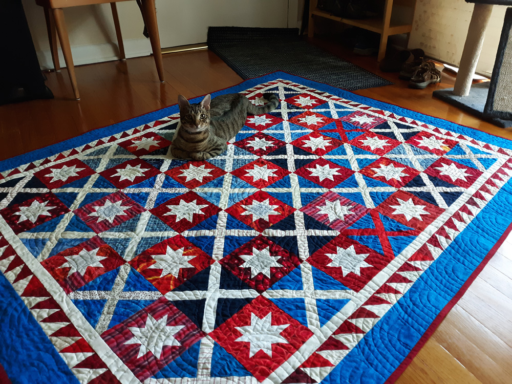 Jessica Duke, Quilt of Valor