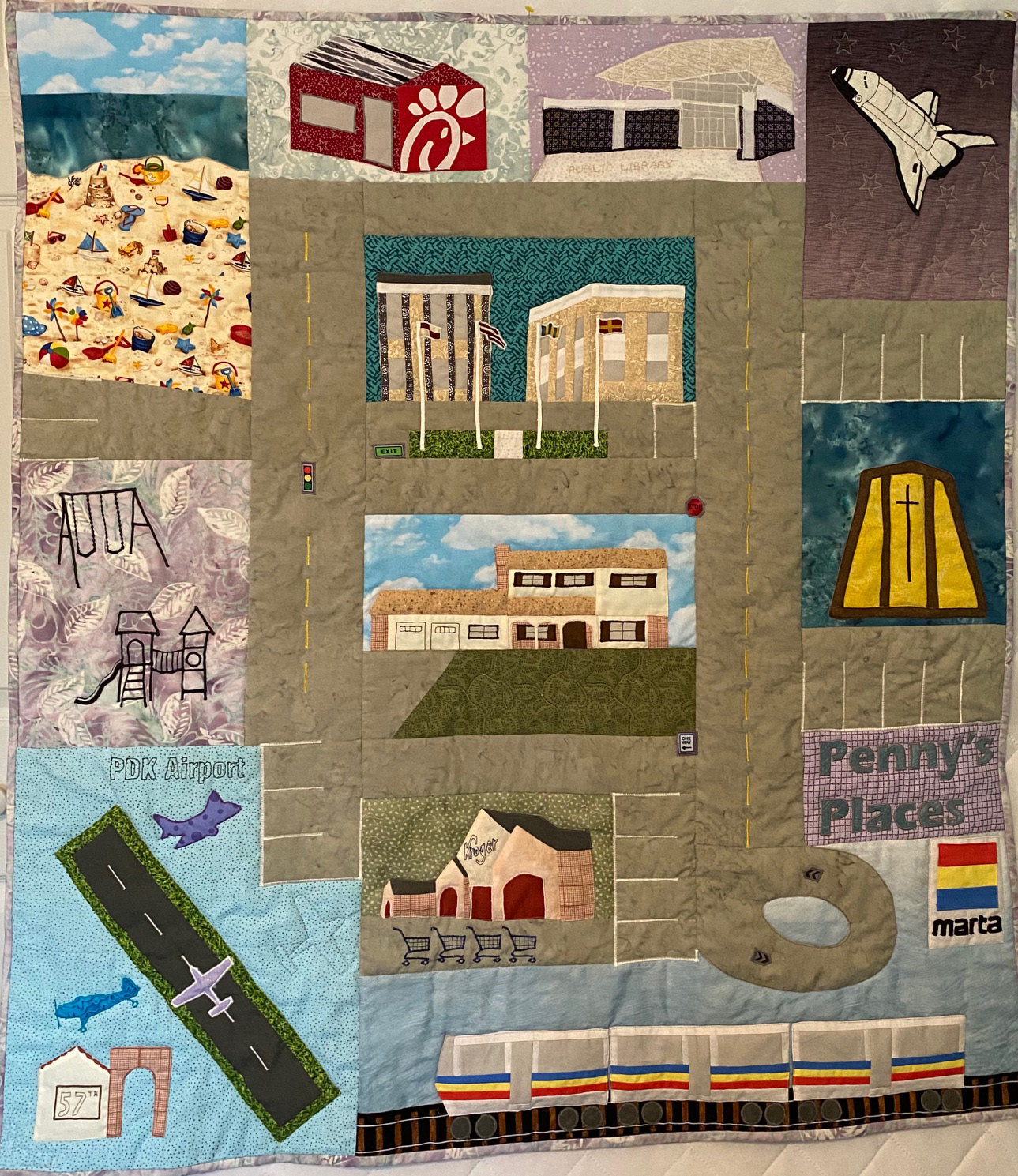 Sue Isaac, Memory Quilt