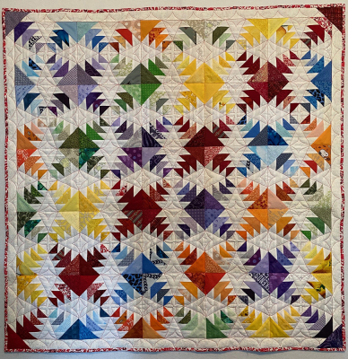 Sue Isaac, Scrappy Rainbow Pineapple