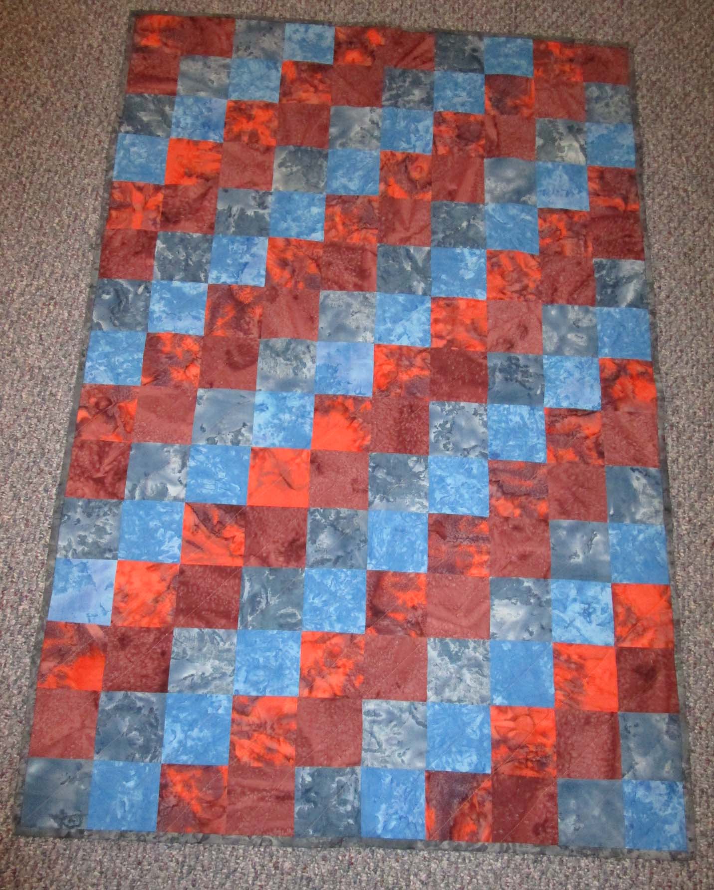 Zig Zag SHP Quilt by Carol Eskola